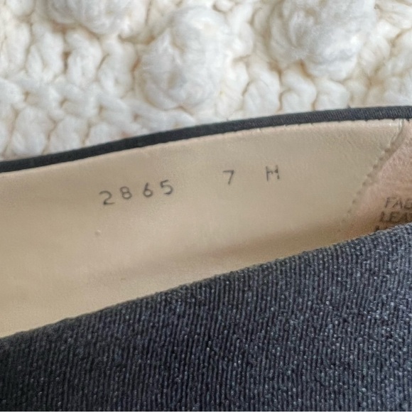 ETIENNE AIGNER Vintage Women’s Dreamer Heel Pumps Black Leather 7 - Picture 9 of 13